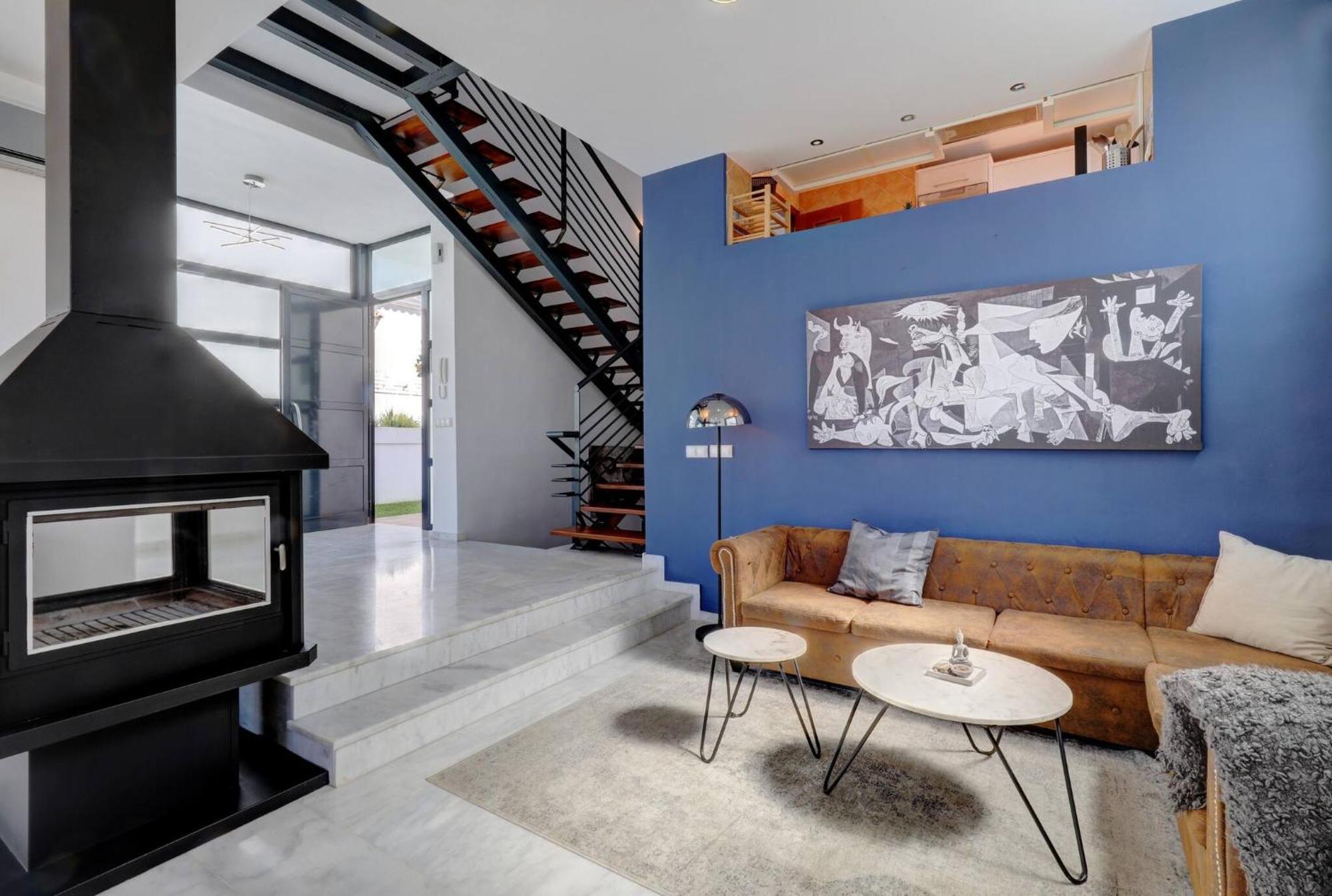 011 Bright And Spacious Villa With Private Pool 贝纳尔马德纳 外观 照片
